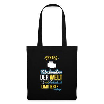 Meilleur mécanicien au monde - 100 % authentique - Sac en tissu - noir - Devant