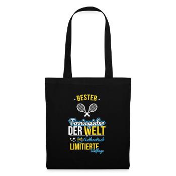 Best Tennis Player in the World - 100% Authentic - Tote Bag - black - Front
