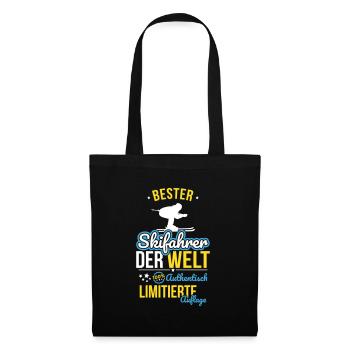 Best Skier in the World - 100% Authentic - Tote Bag - black - Front