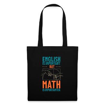 Géométrie Nombre d’or Math Fibonacci - Sac en tissu - noir - Devant