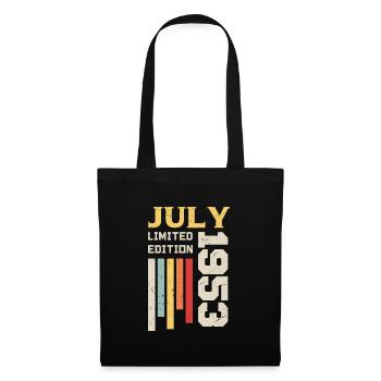 July 1953 - July 1953 Birthday Gift - Tote Bag - black - Front