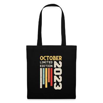 October 2023 - October 2023 Birthday Gift - Tote Bag - black - Front