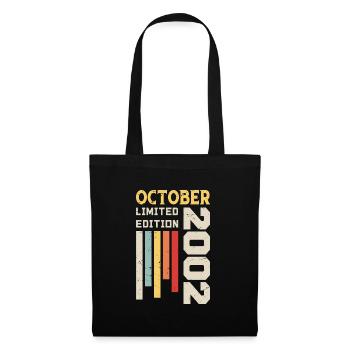 October 2002 - October 2002 Birthday Gift - Tote Bag - black - Front