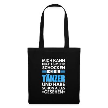 Danseur non choquable - Sac en tissu - noir - Devant