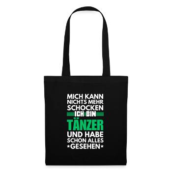 Danseur non choquable - Sac en tissu - noir - Devant