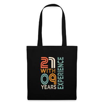 30th Birthday Gift 30th Anniversary - Tote Bag - black - Front