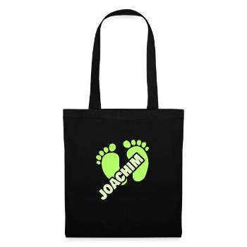 Cadeau pour Joachim - Sac en tissu - noir - Devant