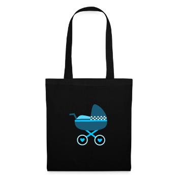 Baby Birth 2025 Gift Gift Idea - Tote Bag - black - Front