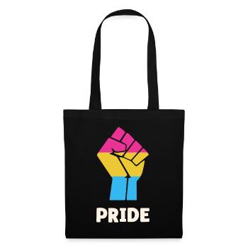 Pansexueller Stolz Faustdesign für Equality - Stoffbeutel - Schwarz - Vorne