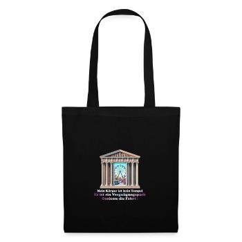 My body is an amusement park - Tote Bag - black - Front