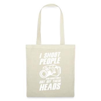 Photographe appareil photo - Sac en tissu - nature - Devant