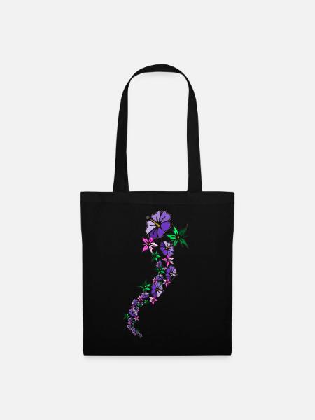 polynesien - Sac en tissu - noir