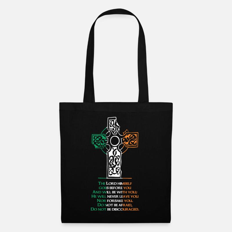 Celtic Cross - Tote Bag - black