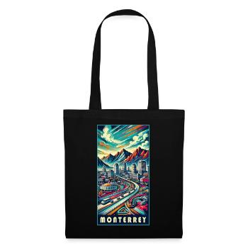 Monterrey Mexico City Travel Design - Tote Bag - black - Front