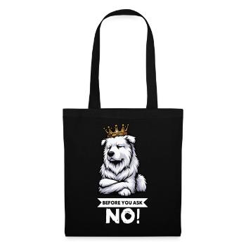 Avant de demander Berger Blanc Berger Berger - Sac en tissu - noir - Devant