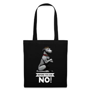 Before You Ask Irish Wolfhound Wolfhound Owner - Tote Bag - black - Front