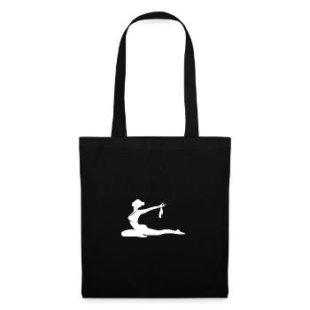 Meditation and Yoga Expression of Power and Elegance - Tote Bag - black - Front