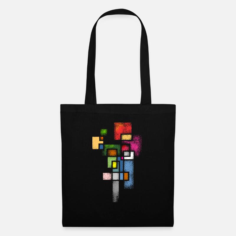 abstract - Tote Bag - black