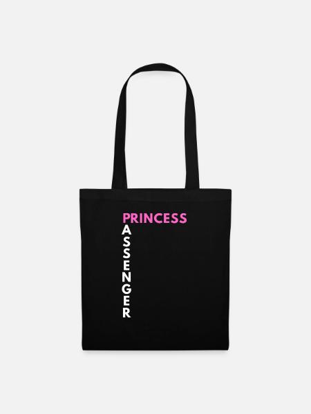 Passenger Princess - Stoffbeutel - Schwarz