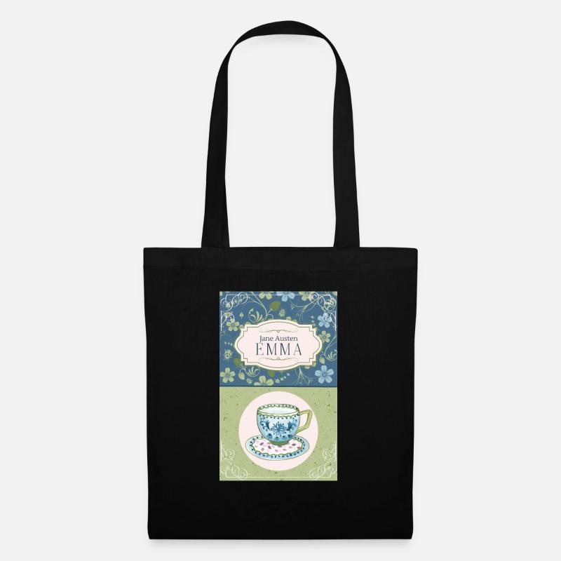 Emma - Jane Austen - Stoffbeutel - Schwarz