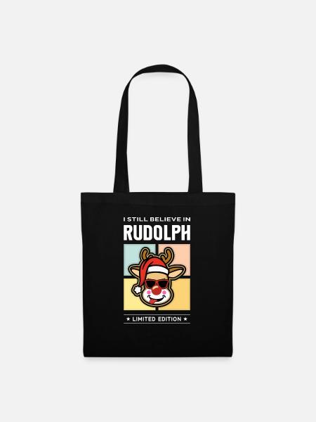Rudolph - Stoffbeutel - Schwarz