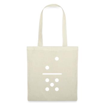 Domino stone 2/5 - Tote Bag - nature - Front
