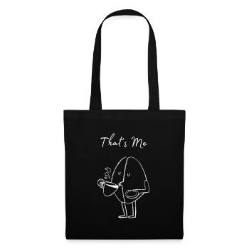 That's Me Funny Coffee Coffee Bean Gift - Tote Bag - black - Front