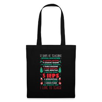 Days Of Teaching Special Education I Love To Teach - Tote Bag - black - Front