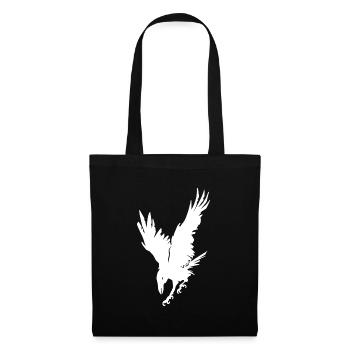 Crow Halloween - Sac en tissu - noir - Devant