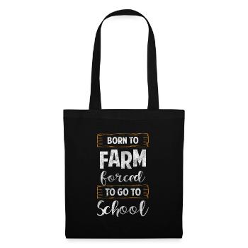 Récolte Agriculture Récolter Temps Légumes - Sac en tissu - noir - Devant