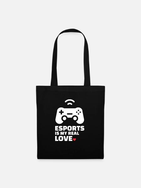 Esports & Gaming - Stoffbeutel - Schwarz