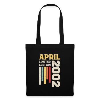 April 2002 - Birthday Gift April 2002 April - Tote Bag - black - Front