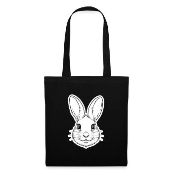 Rabbit Rabbit - Tote Bag - black - Front