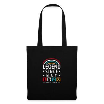 1970 Legend Since Birthday Gift May - Tote Bag - black - Front