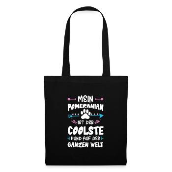 Pomeranian Pomeranian Dog Saying - Tote Bag - black - Front