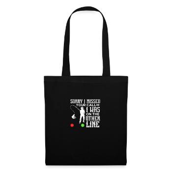 Fishing Anglers Fishing Sport fishermen - Tote Bag - black - Front