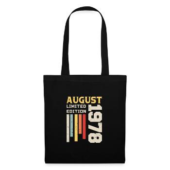 August 1978 - Birthday gift August 1978 August - Tote Bag - black - Front