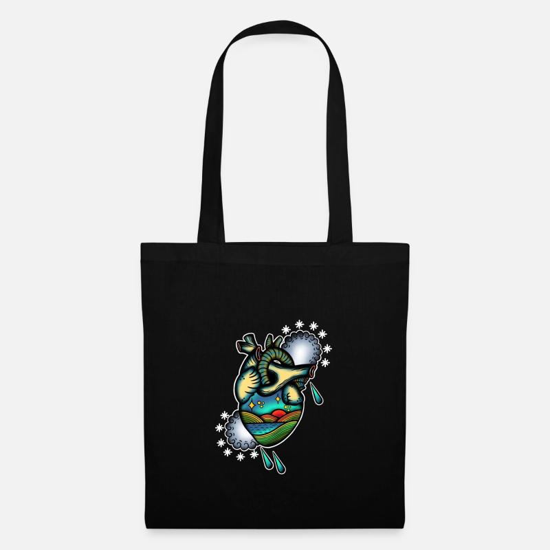 landscape - Tote Bag - black