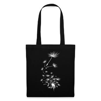 Pusteblume Design 7 - Stoffbeutel - Schwarz - Vorne