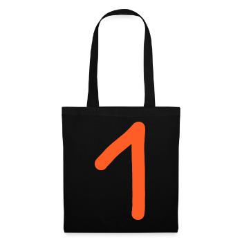 1 Number One Number Birthday - Tote Bag - black - Front