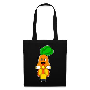 Carrot Scooter - Tote Bag - black - Front