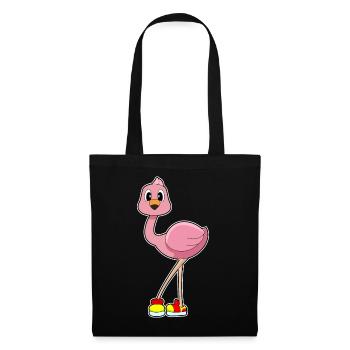Chaussures Flamingo - Sac en tissu - noir - Devant