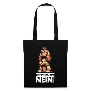 Before you ask: Cocker Spaniel Cocker Dog - Tote Bag - black - Front