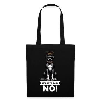 Before You Ask Great Dane Great Dane Owner - Tote Bag - black - Front