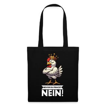 Before You Ask No Chickens Chicken Chicken Lover - Tote Bag - black - Front