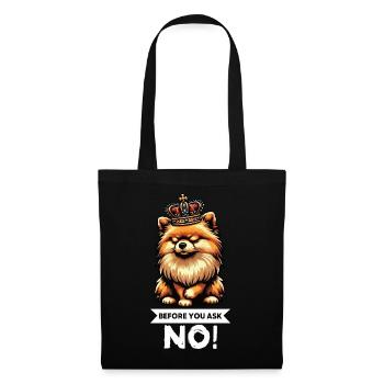 Before You Ask Pomeranian Pomeranian Pomeranian Spitz Dog - Tote Bag - black - Front