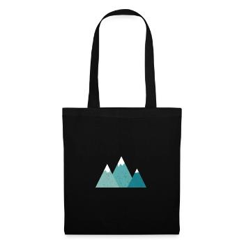 Mountains Outdoor - Hiking and climbing - Tote Bag - black - Front