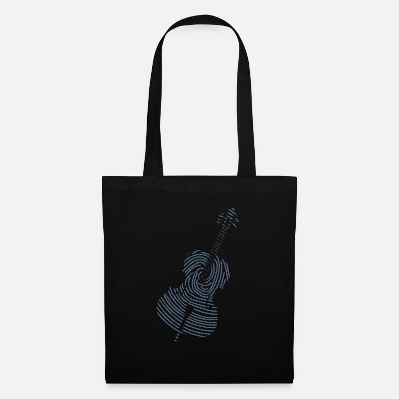 Klassische Musik Cello - Stoffbeutel - Schwarz