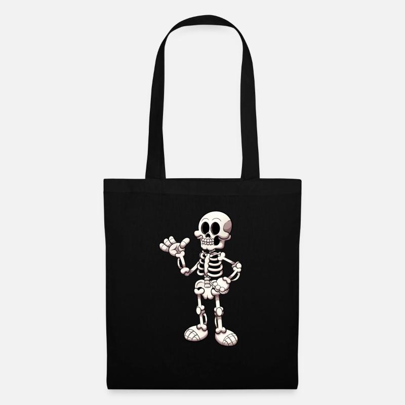 Skeleton - Tote Bag - black