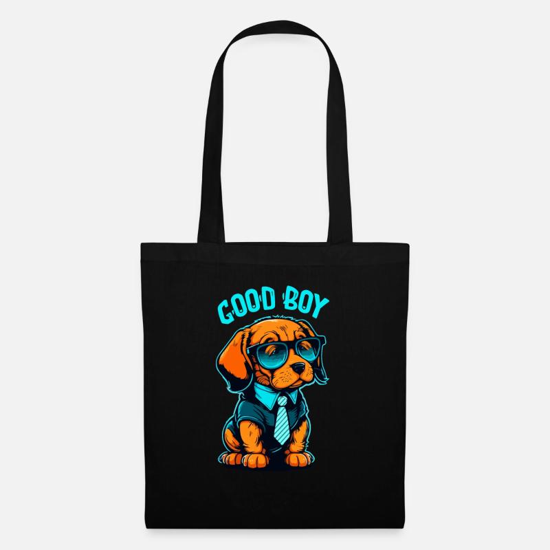 Good Boy Hundewelpe - Stoffbeutel - Schwarz